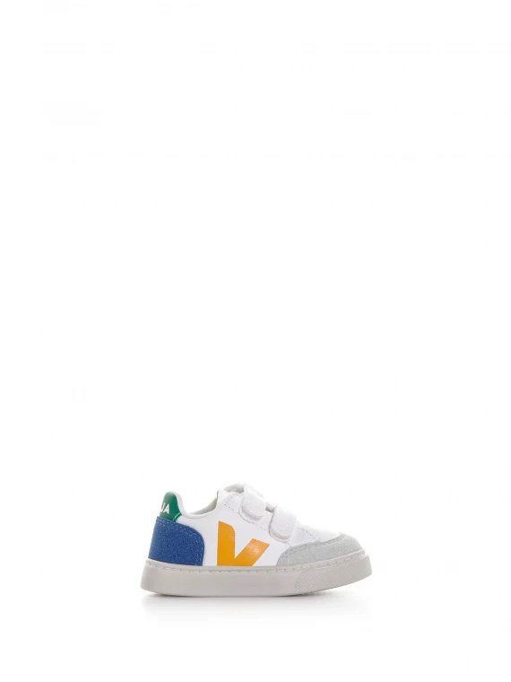 Multicolor sneaker with strap