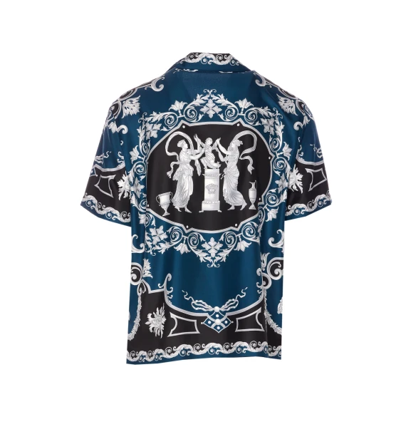 Versace Camicie Blue