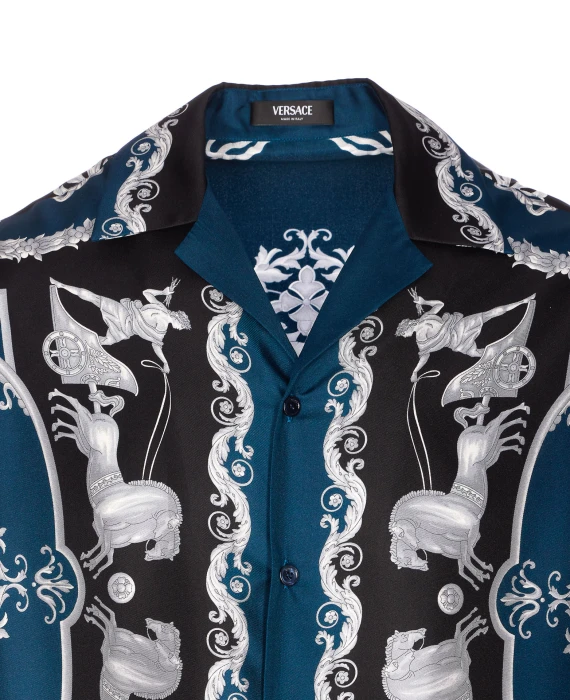 Versace Camicie Blue