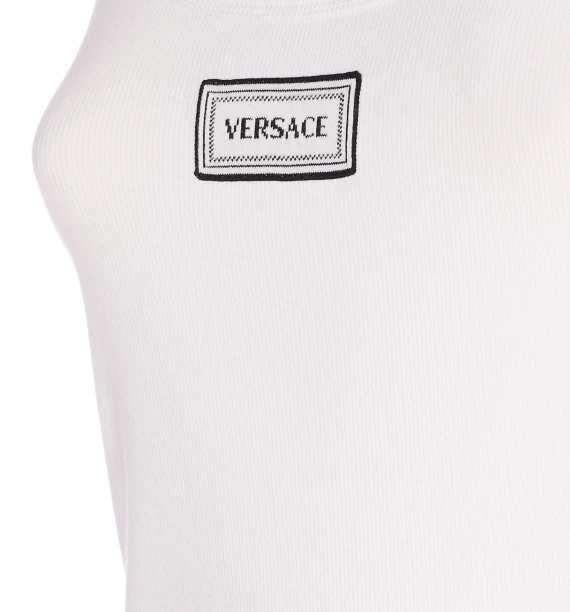 Versace Top Bianco