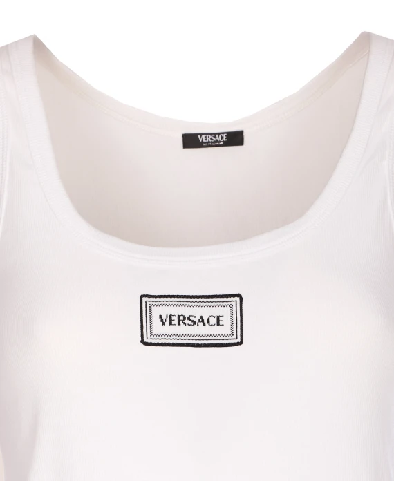 Versace Top Bianco