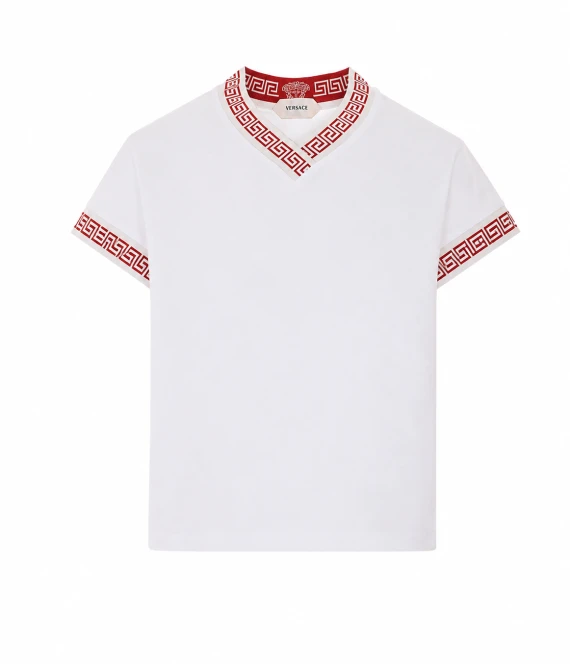 T-shirt e Polo bianco VERSACE