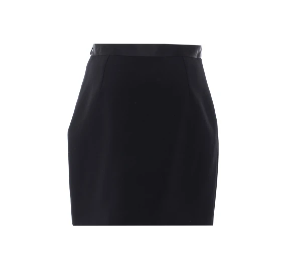 Wool Mini Skirt