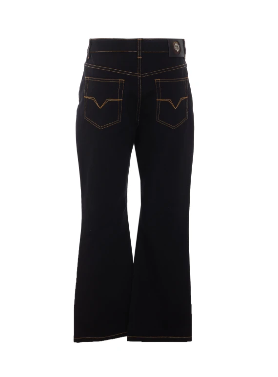 Medusa Detail Jeans