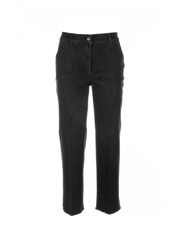 Jeans in denim nero