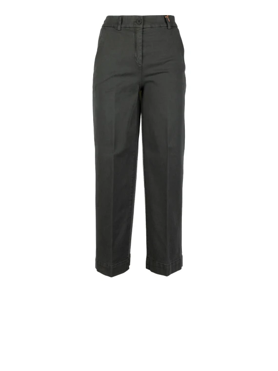 Dark green trousers Via Masini 80
