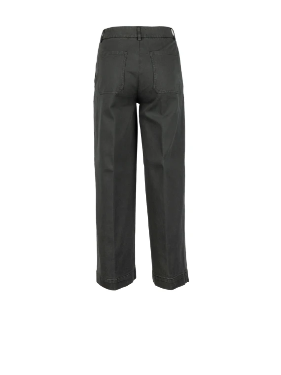Dark green trousers Via Masini 80