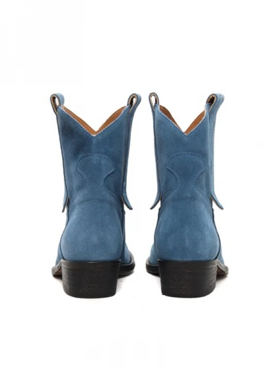 Via Roma 15 Boots Clear Blue