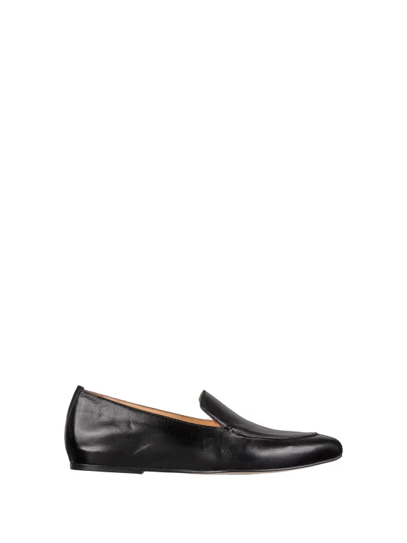 Loafers In Black Leather
