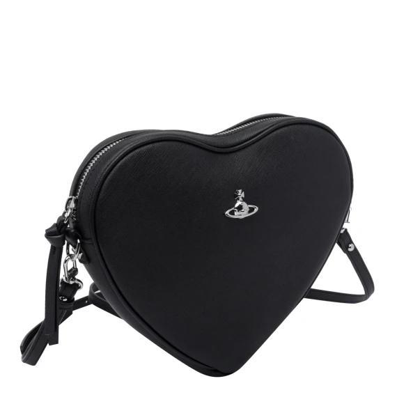 Black Alexa Heart Crossbody Bag Vivienne Westwood