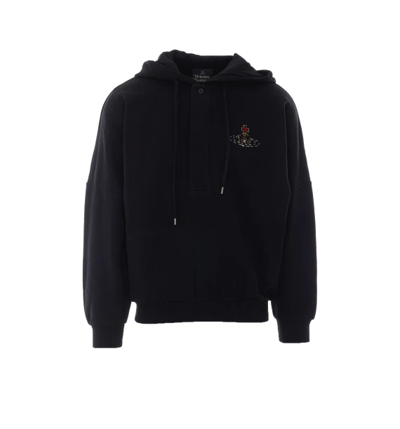 Black Batwing Hoodie Sweaters Vivienne Westwood