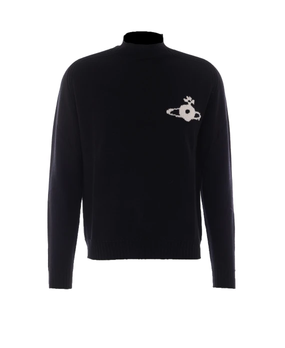 Black Fisherman Sweater Vivienne Westwood