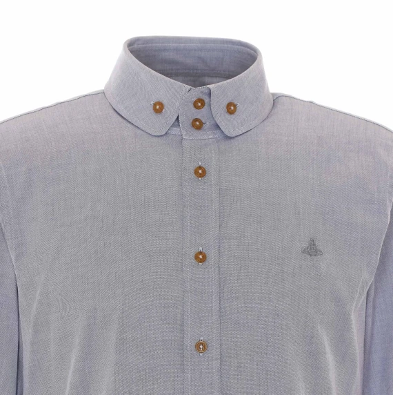 Light blue cotton shirt Vivienne Westwood