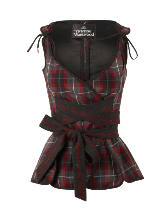 Black and Red Roxy Top Vivienne Westwood