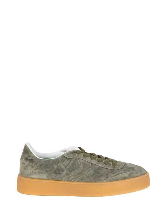 Sneaker basse verde oliva Voile Blanche