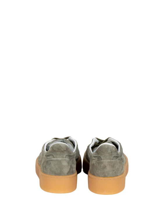 Sneaker basse verde oliva Voile Blanche