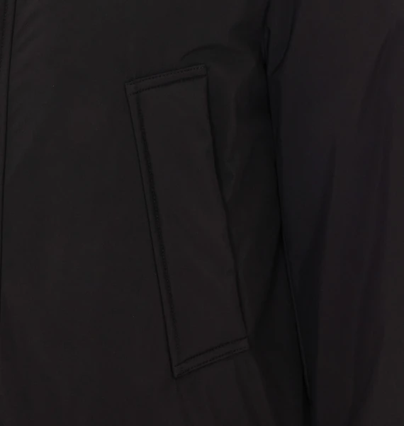 Parka imbottito nero Woolrich