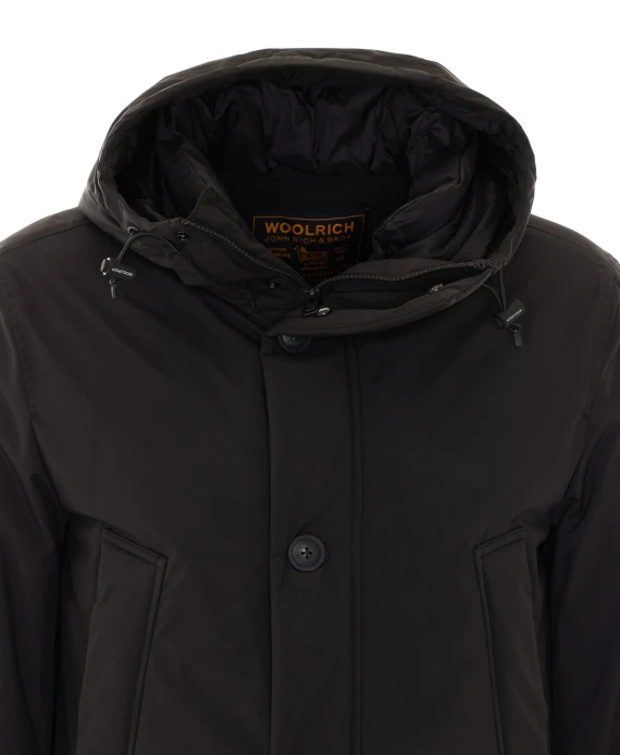 Parka imbottito nero Woolrich