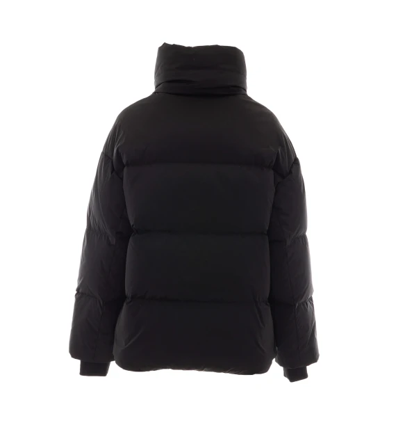Piumino corto nero Woolrich