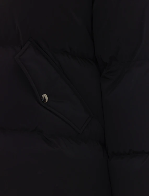 Piumino corto nero Woolrich