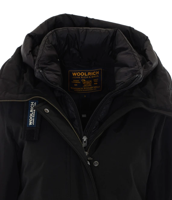 Parka nero Authentic 3 in 1 Woolrich