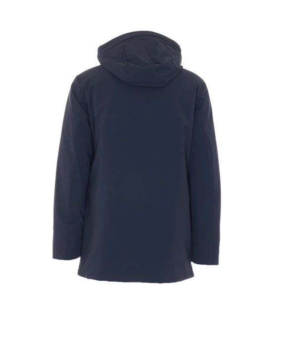 Dark blue hooded parka Woolrich