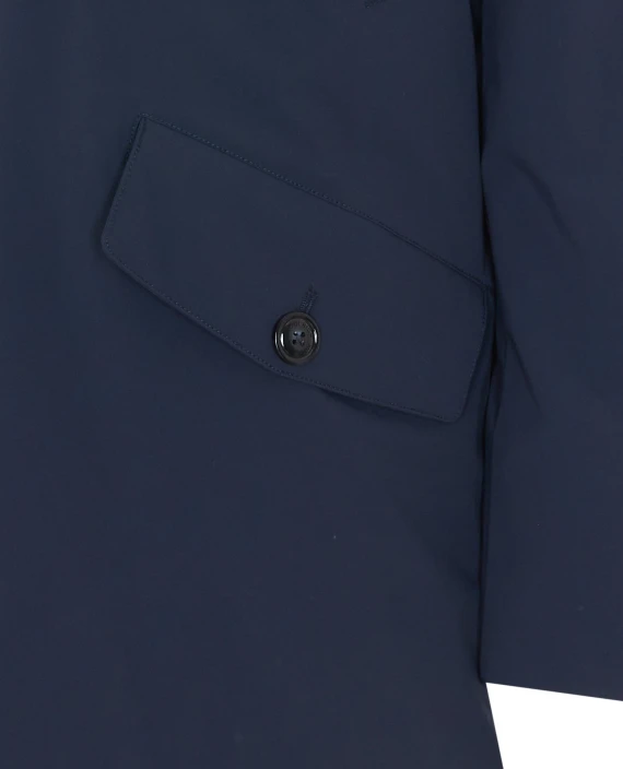 Dark blue hooded parka Woolrich