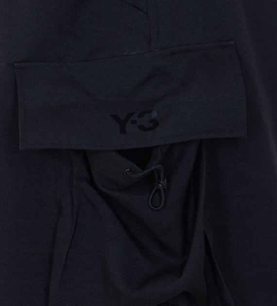 Y-3 Pantaloncini Nero
