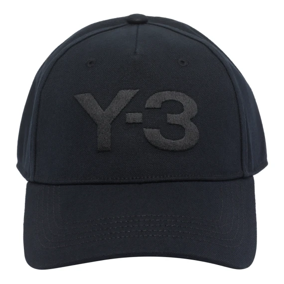 y-3 logo cap