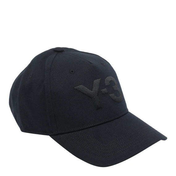 y-3 logo cap