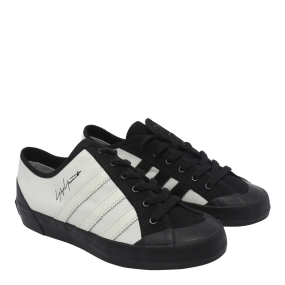 Adidas White and Brown Nisi Lo Sneakers