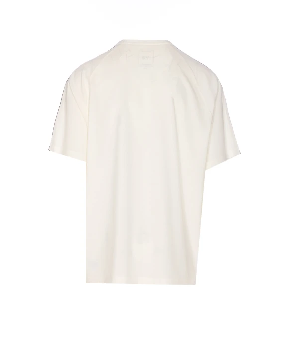 White T-shirt with contrast stripes Y-3