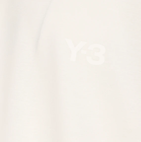 White T-shirt with contrast stripes Y-3