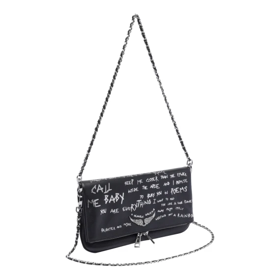 Rock Graffiti Crossbody Bag