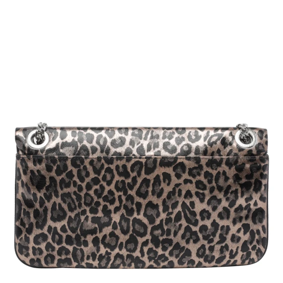 Rock Metal Leopard Crossbody Bag