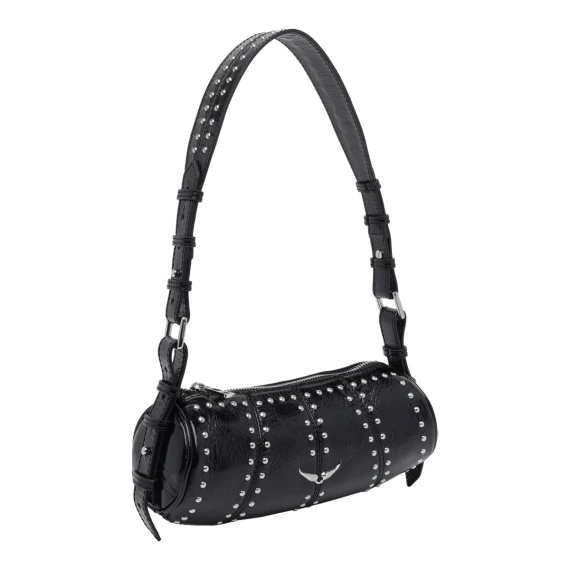 Borsa a tracolla con borchie Le Roudoudou