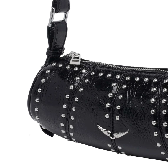 Borsa a tracolla con borchie Le Roudoudou