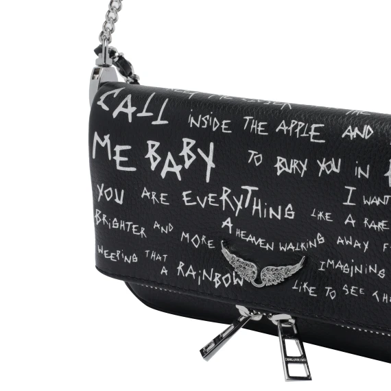 Nano Rock Graffiti Crossbody Bag