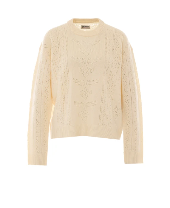 Zadig&voltaire White Markuz Bandana Sweater