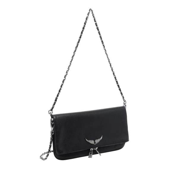 Rock Grained Leather Bag