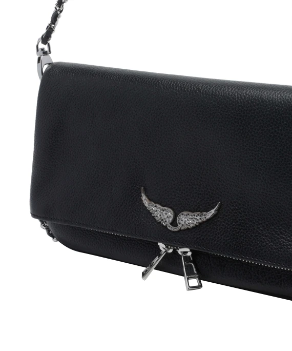 Rock Grained Leather Bag