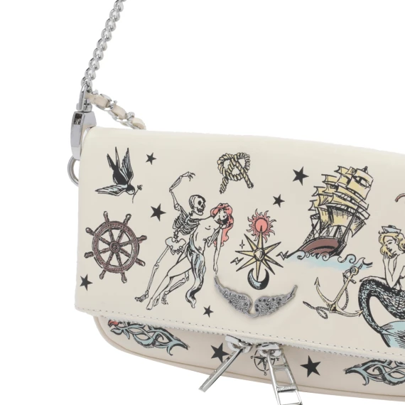 Mini Rock Tattoo Crossbody Bag