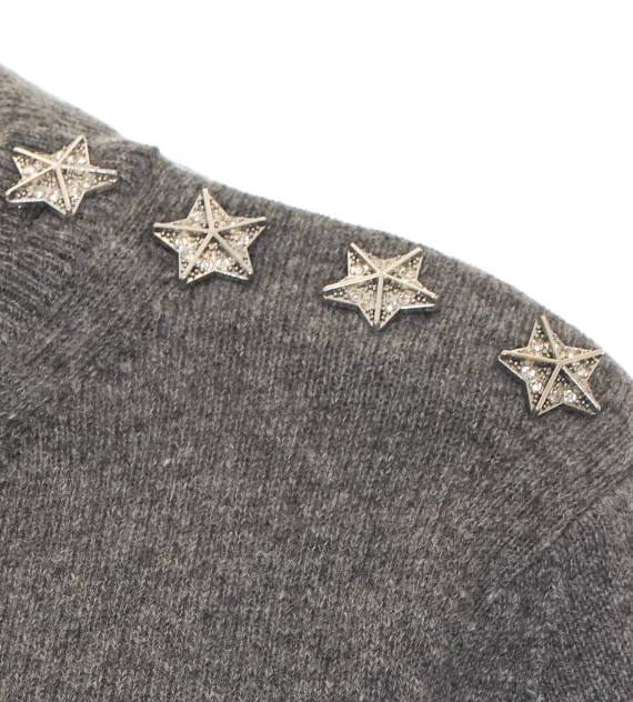 Maglione grigio Cara Ws Bijoux Zadig & Voltaire