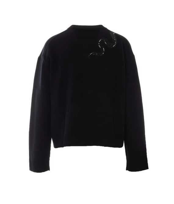 Maglia in lana e cashmere nera Markuz Zadig & Voltaire