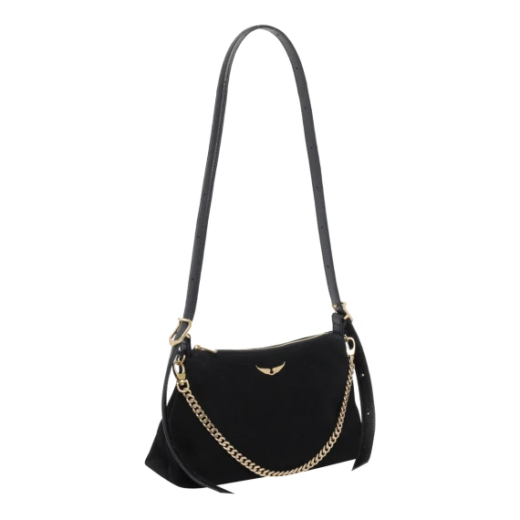 Nano Jim Suede Crossbody Bag Zadig & Voltaire