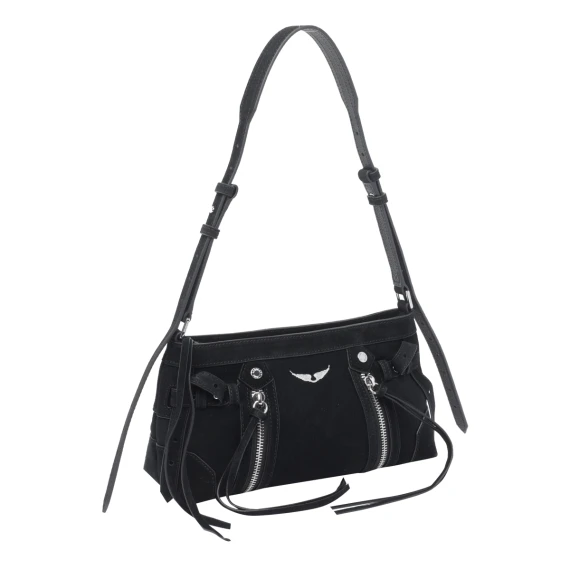 Baby Madison Suede Shoulder Bag Zadig & Voltaire