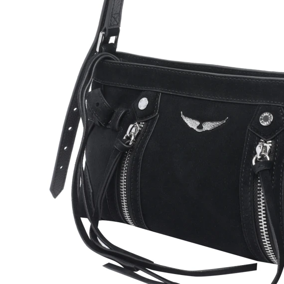 Baby Madison Suede Shoulder Bag Zadig & Voltaire