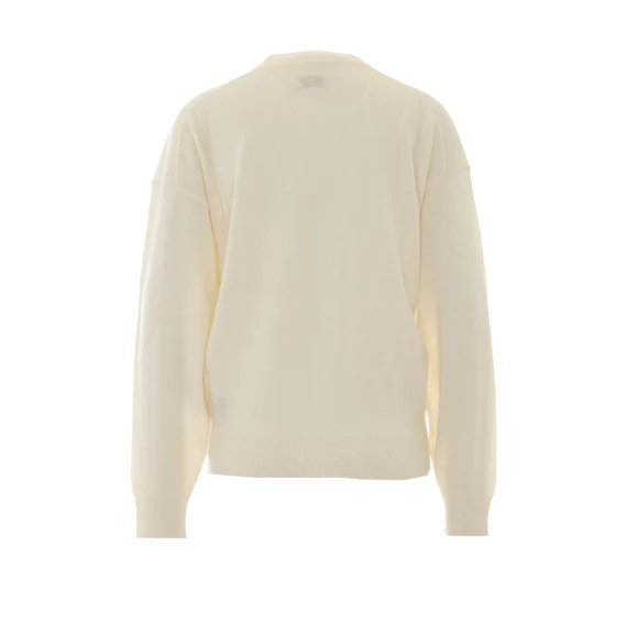 Maglione bianco con cuore Zadig & Voltaire