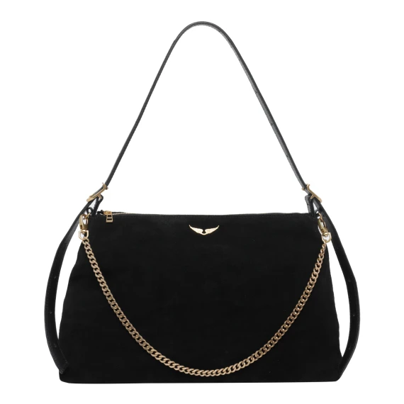 Jim Suede Shoulder Bag Zadig & Voltaire
