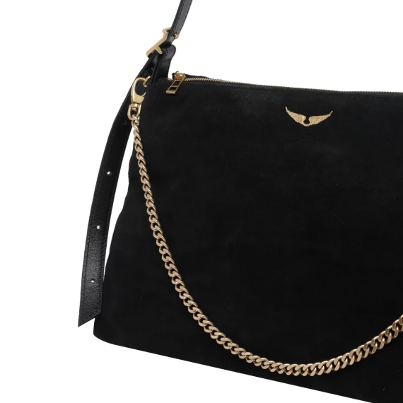 Jim Suede Shoulder Bag Zadig & Voltaire